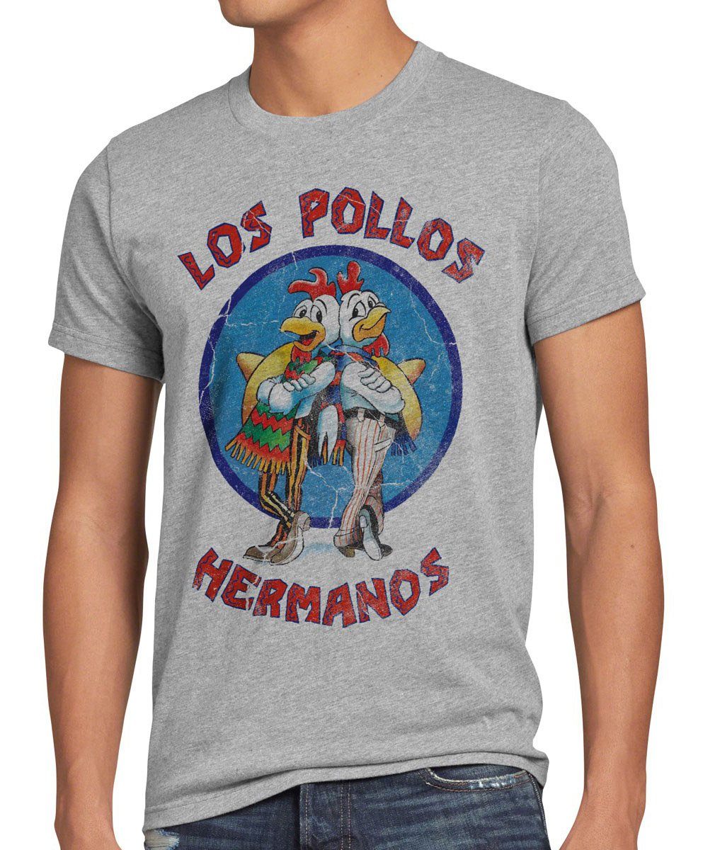 style3 T-Shirt Los Pollos breaking hermanos günstig online kaufen