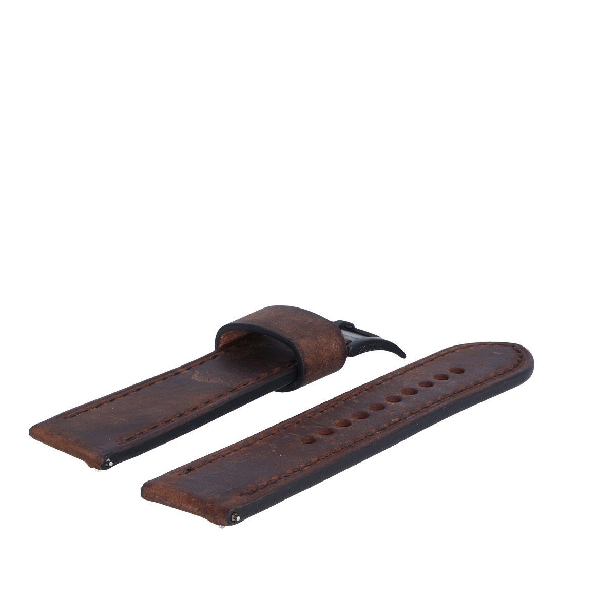 Fossil Uhrenarmband 24mm Leder Braun JR-1487 günstig online kaufen