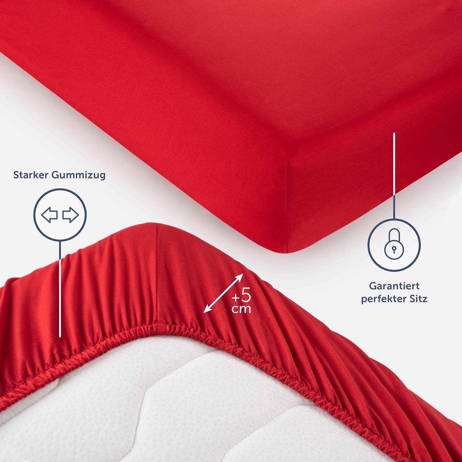 Blumtal Spannbettlaken Bettlaken aus Mikrofaser OEKO-TEX® günstig online kaufen