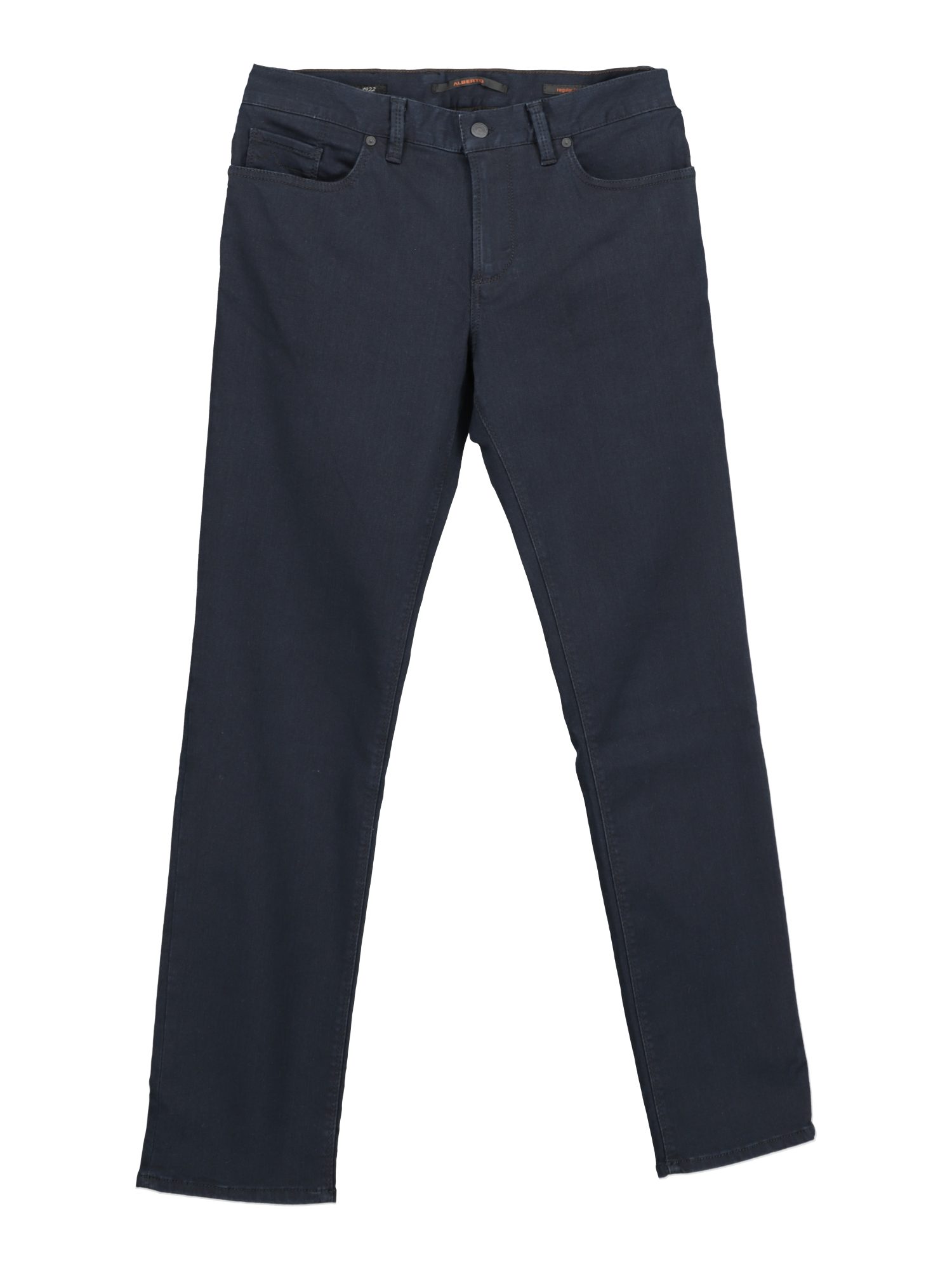 Alberto 5-Pocket-Jeans blau,Casual,Baumwolle,Unifarben,Regular Fit,Mittel