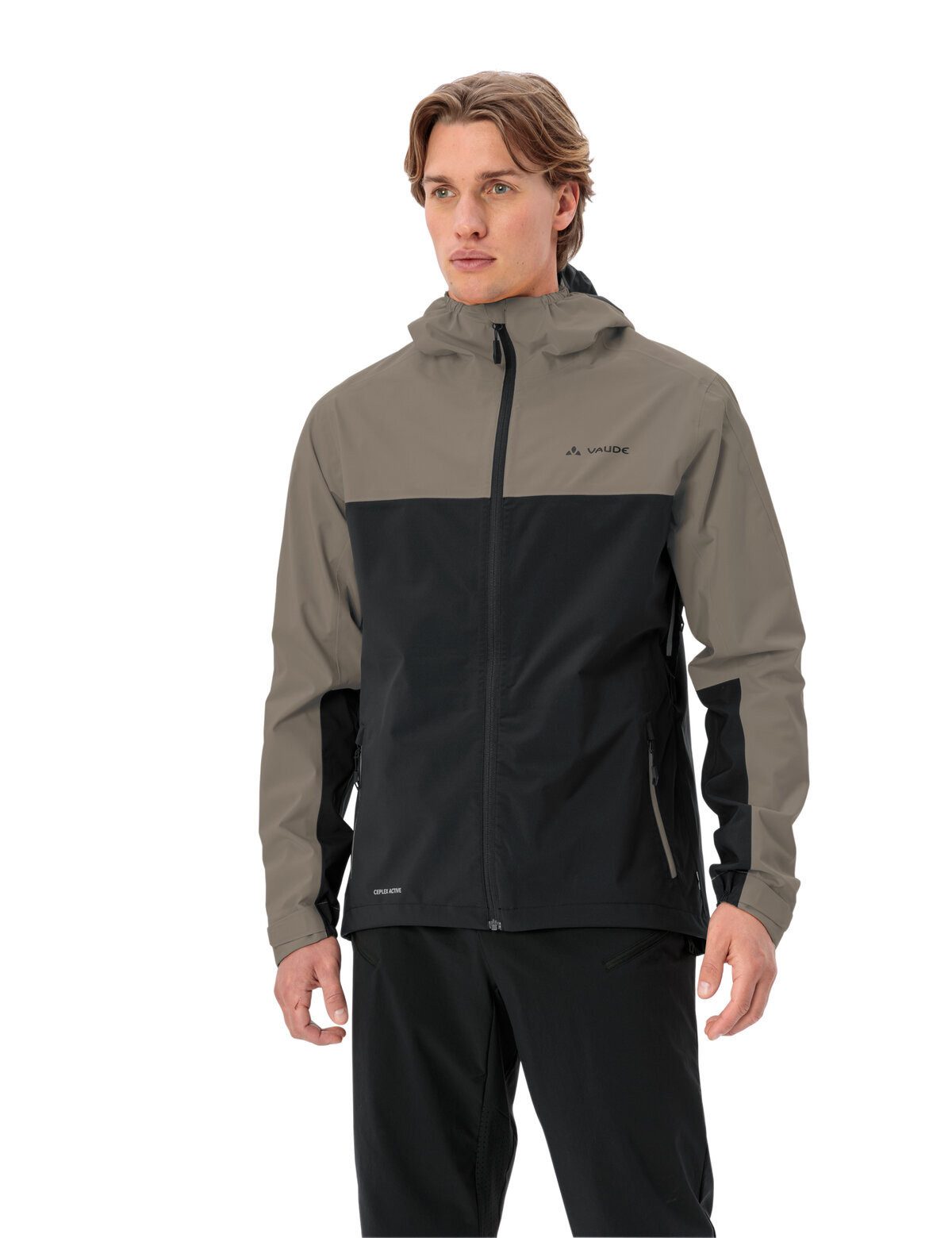 VAUDE Outdoorjacke Men's Moab Rain Jacket (1-St) atmungsaktive Regenjacke