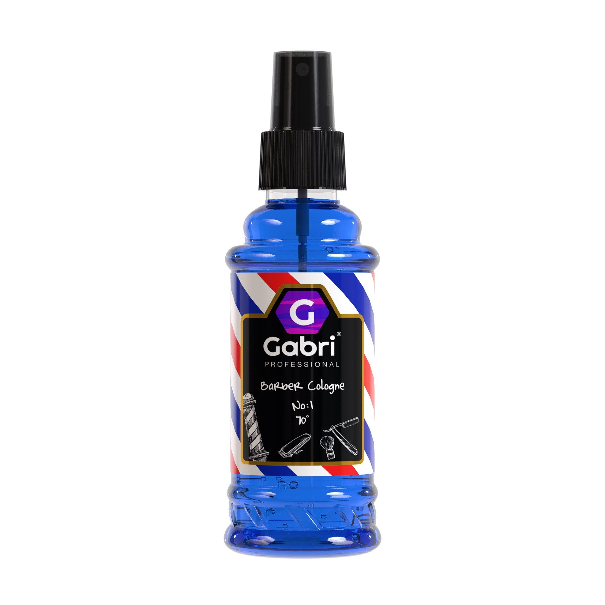 Gabri Professional Eau de Cologne Gabri Professional - Barber Cologne 150ml, 1-tlg.