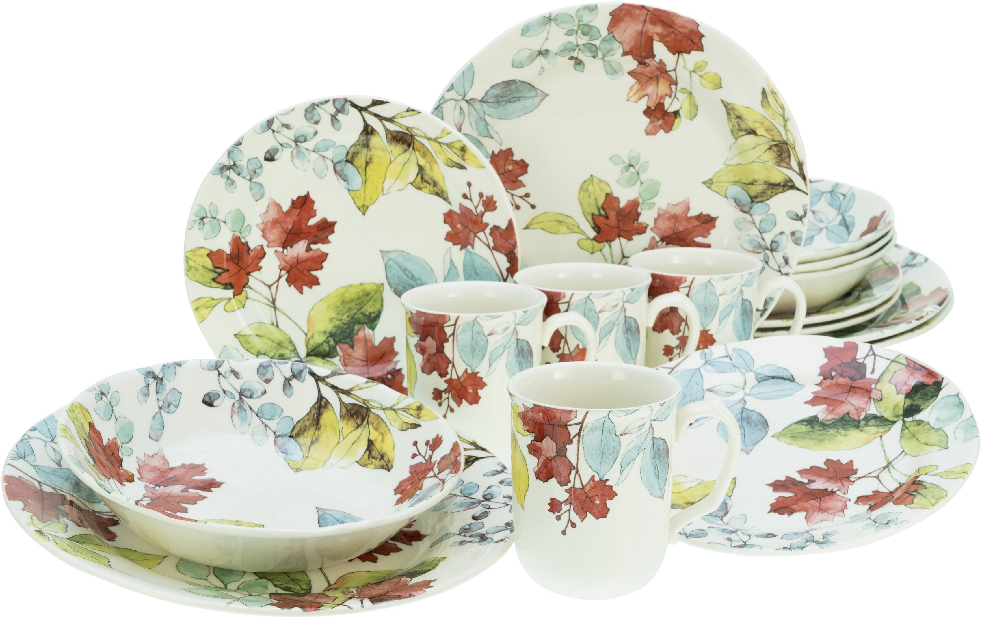 Kombiservice Geschirr-Set Maple