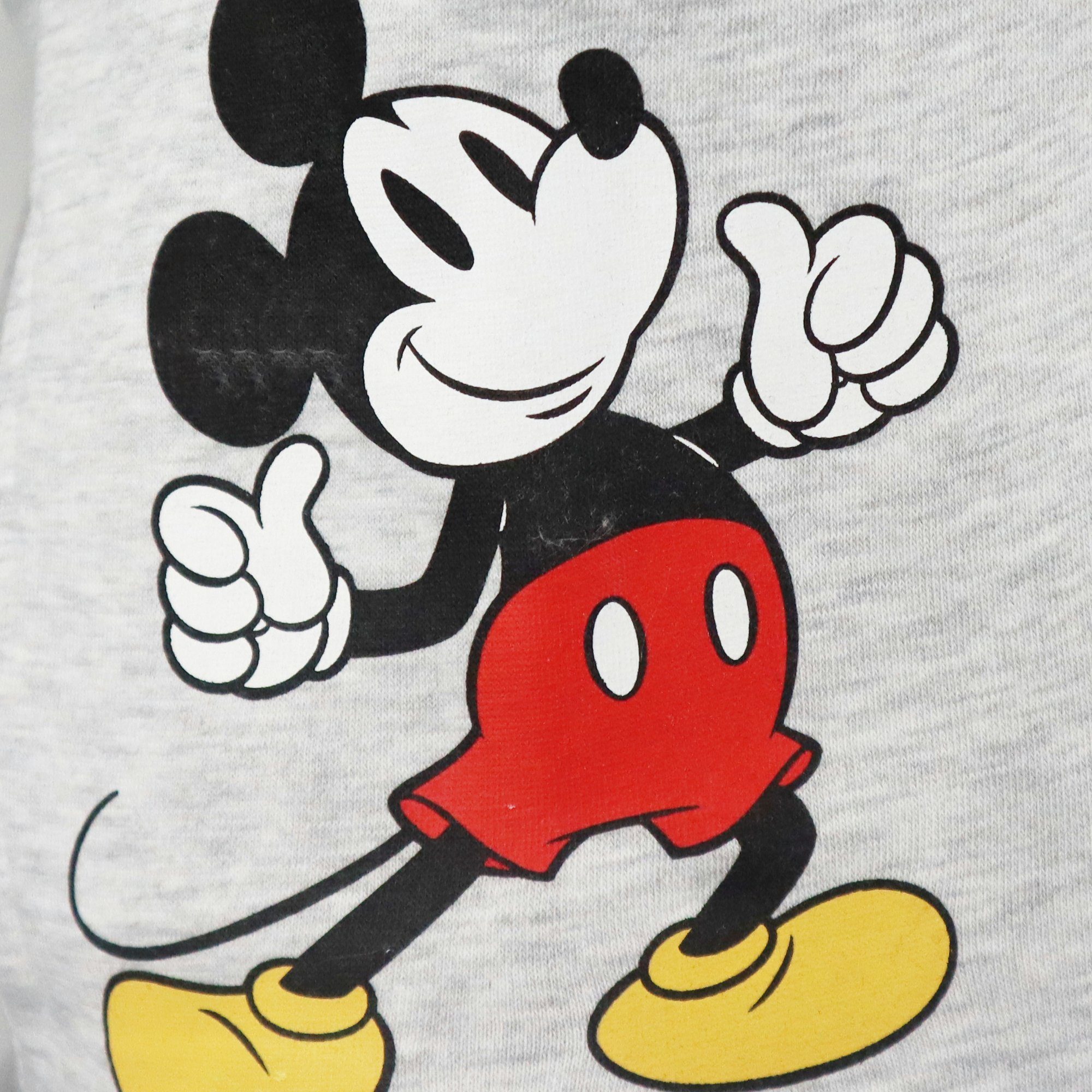 Kinder Reißverschluss Maus Mickey Jacke 98 bis Disney Pulli Jungen Kapuzenpullover 128 Disney Gr.