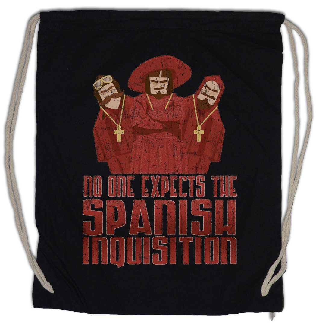 Turnbeutel No One Expects The Spanish Inquisition Turnbeutel Monty TV Python Kult
