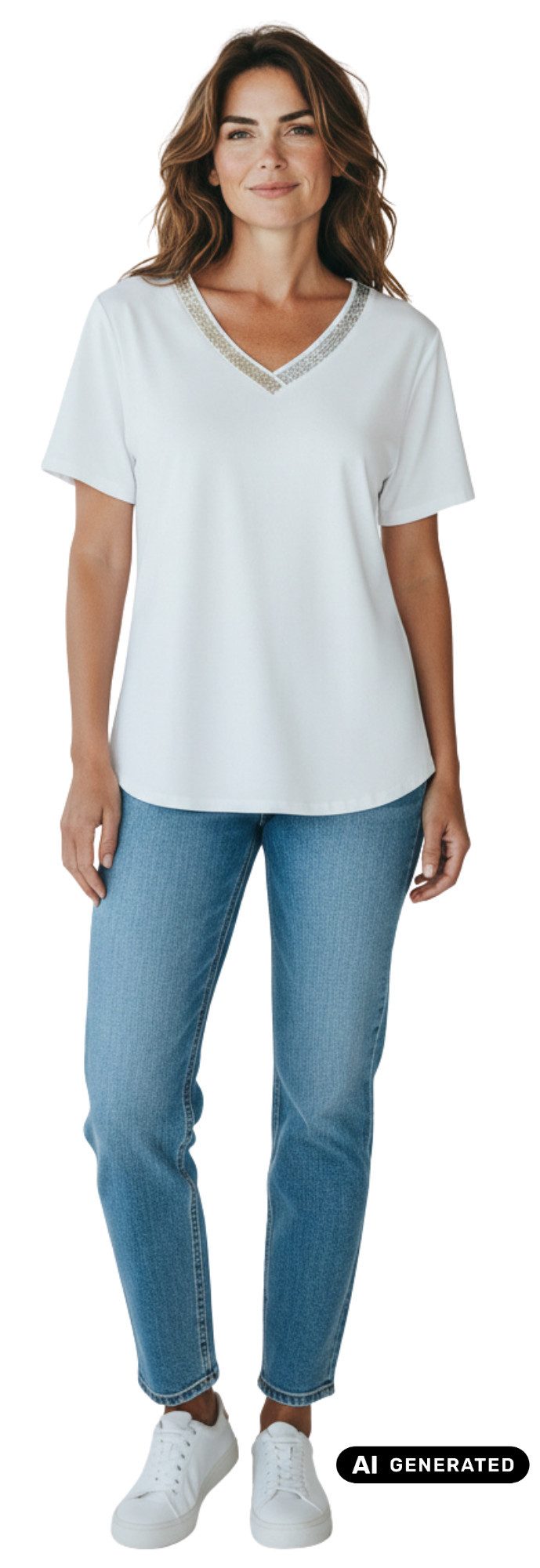 Estefania for woman Kurzarmshirt Estefania for woman, 197-1221