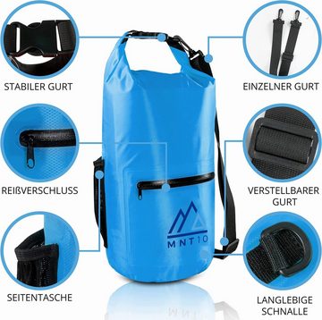 MNT10 Taschenorganizer Dry Bag Packsack wasserdicht mit Tragegurt I Dry Bags Waterproof, Wasserfeste Tasche für Reisen, Outdoor und Camping I Seesack robust