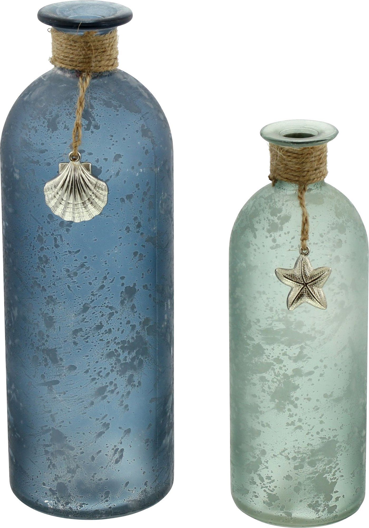 Dekovase Vase 2er-Set (2 St), Uni günstig online kaufen