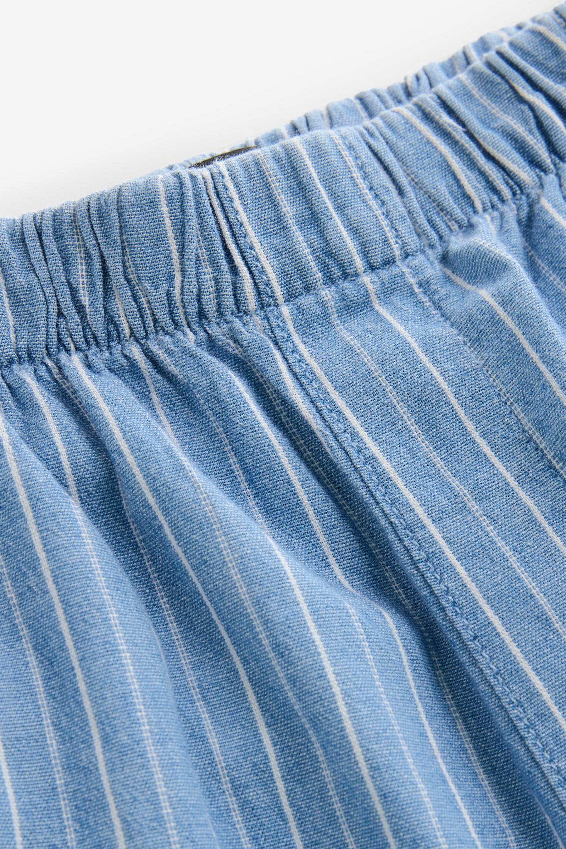 Next Jeansshorts Leichte Denim-Shorts mit Gummibund 100 % Baumwolle (1-tlg)