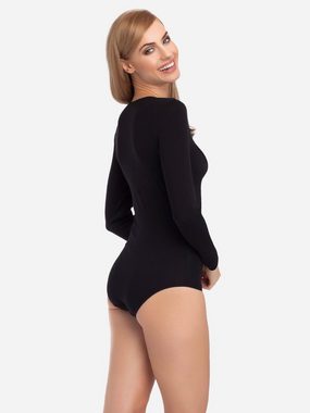 Merry Style Body Damen Langarm Body BD109