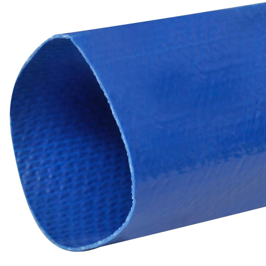 vidaXL Wischwasserschlauch Flachschlauch 100 m 1" PVC