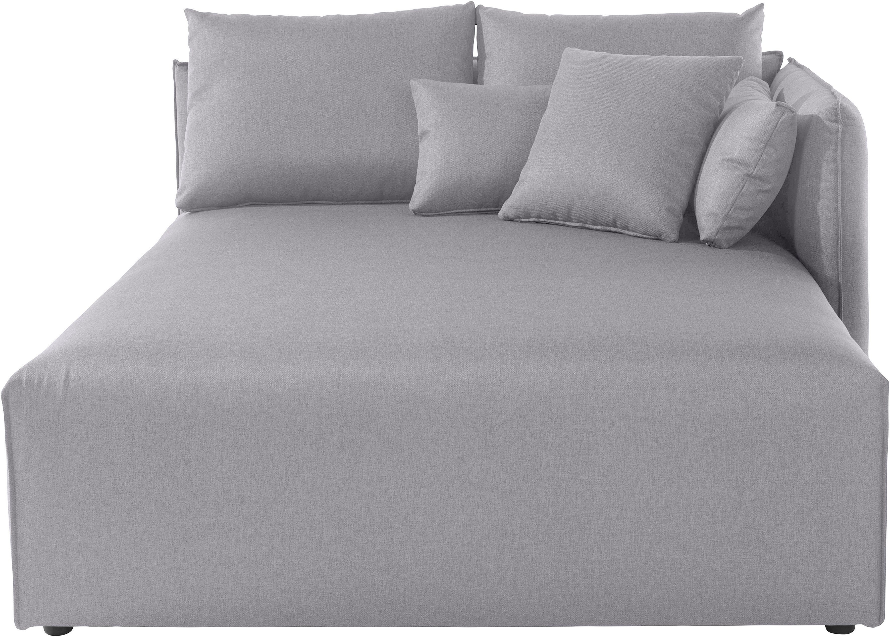 OTTO home Ottomane Nöre, Lounge-Modul - zum eigenen Zusammenstellen, Breite 138cm, Tiefe 168cm