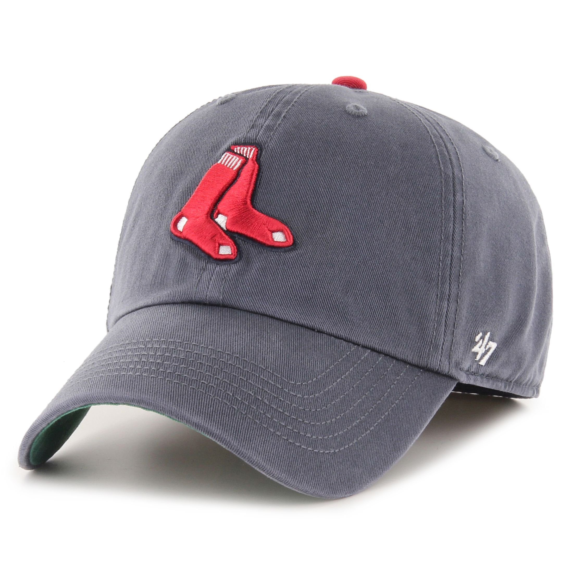 x27;47 Brand Cap Red FRANCHISE Sox Flex Curved Boston