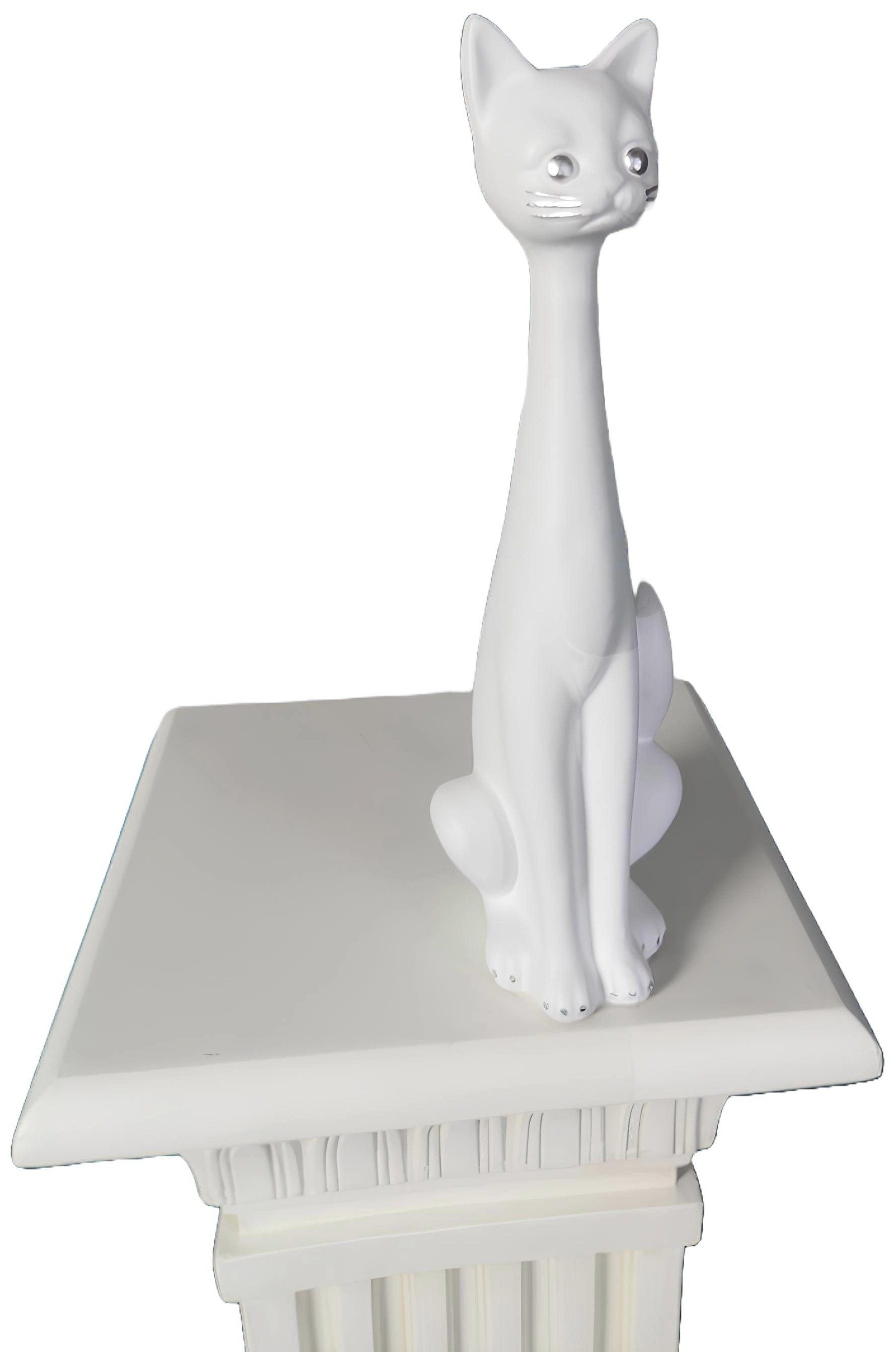 Xlmoebel Skulptur Design Katzenfigur aus hochwertigem Material, detailreiche Gestaltung (Skulptur 4069424536621), Hergestellt in Europa