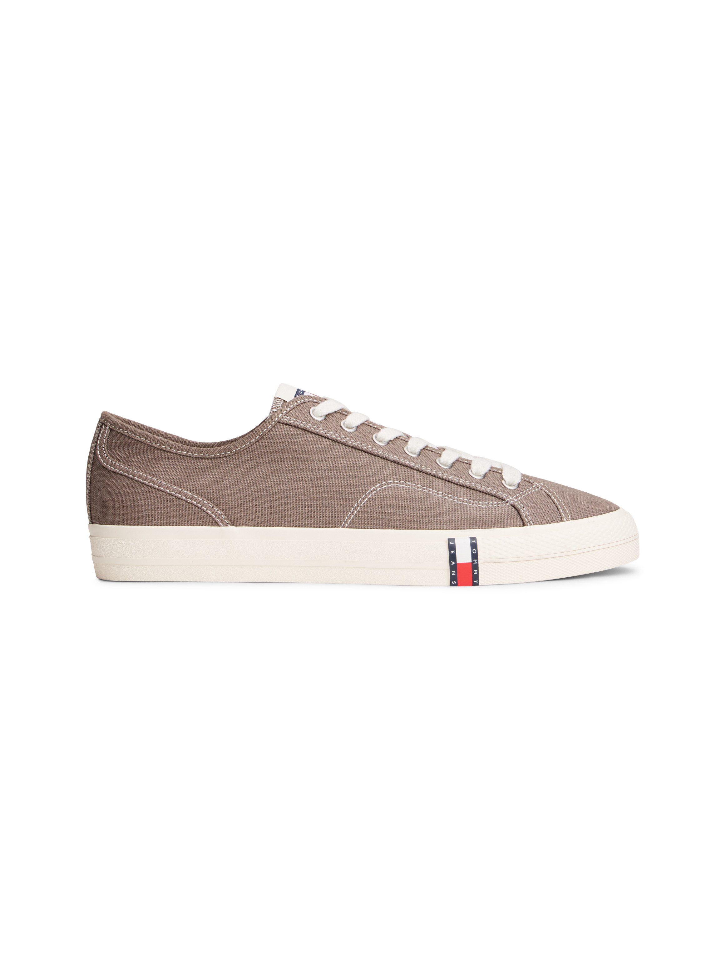 Tommy Jeans ARCHIVE VULC Y2K Sneaker Freizeitschuh, Halbschuh, Schnürschuh mit Logoflagge im Plateau