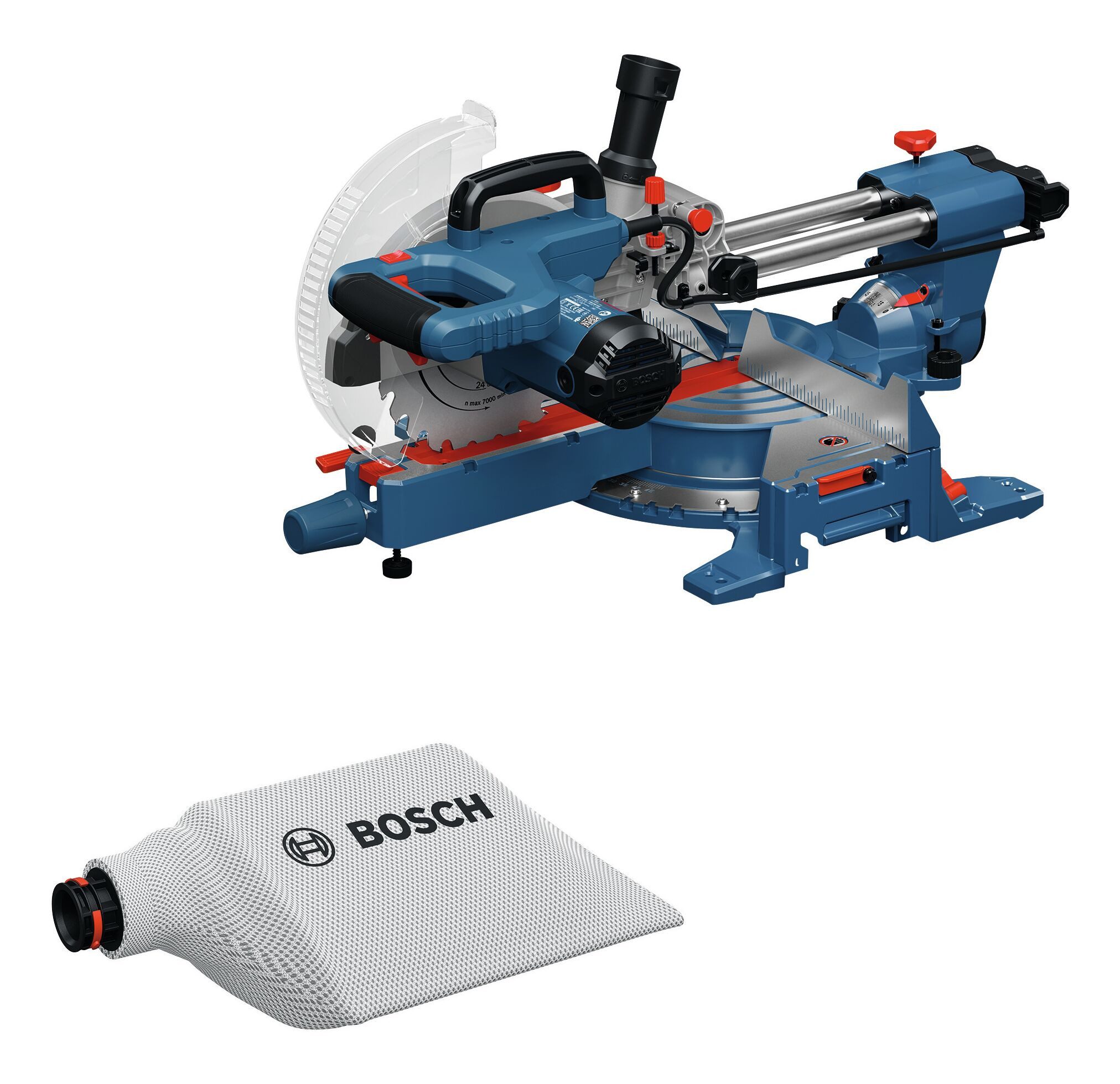 BOSCH Kapp- und Gehrungssäge GCM GCM305-216S, Im Karton