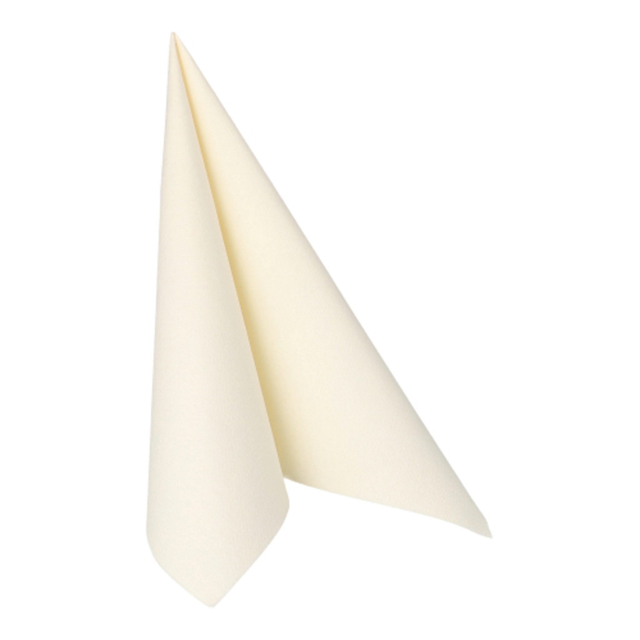 PAPSTAR Papierserviette, Servietten stoffähnlich 40x40cm Royal Collection 50 Stück Champagner