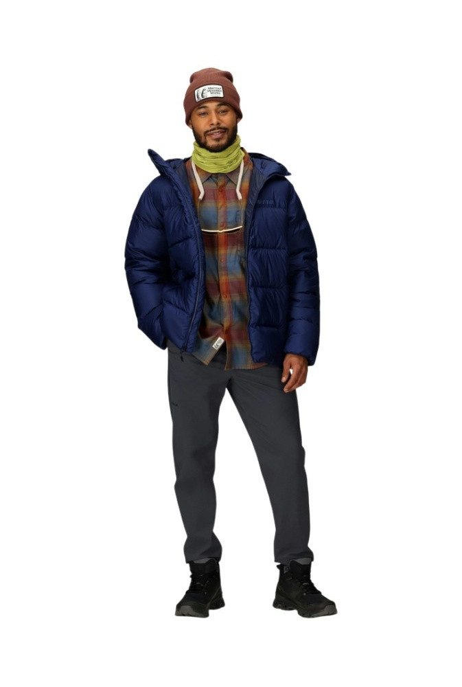 Marmot Winterjacke Winter-Daunenjacke Guides Down Hoody 2025 (wärmend dank Daunenfüllung)