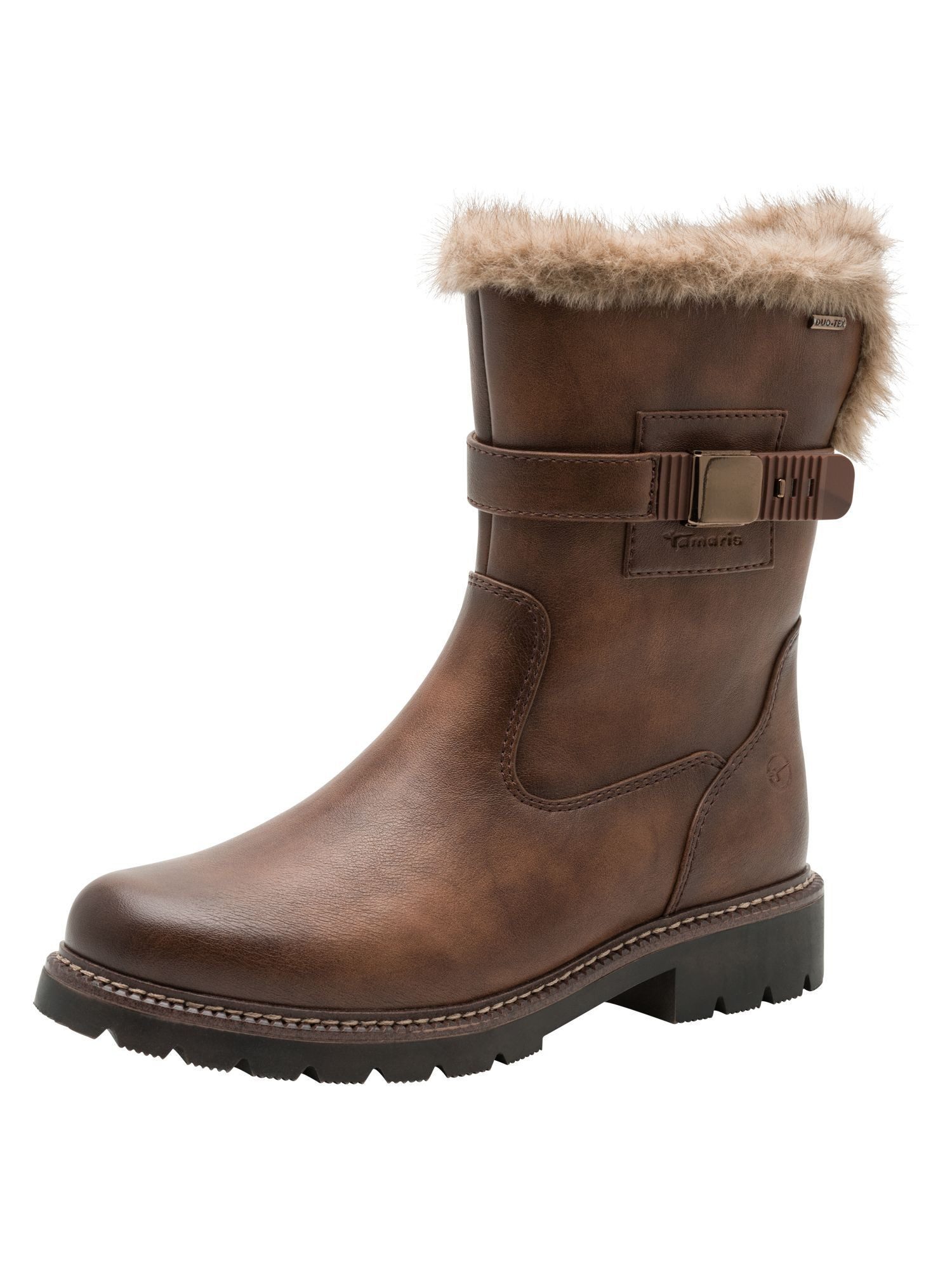 Duo-Tex mit Blockabsatz Blockabsatz 1-26817-45 Winterstiefelette