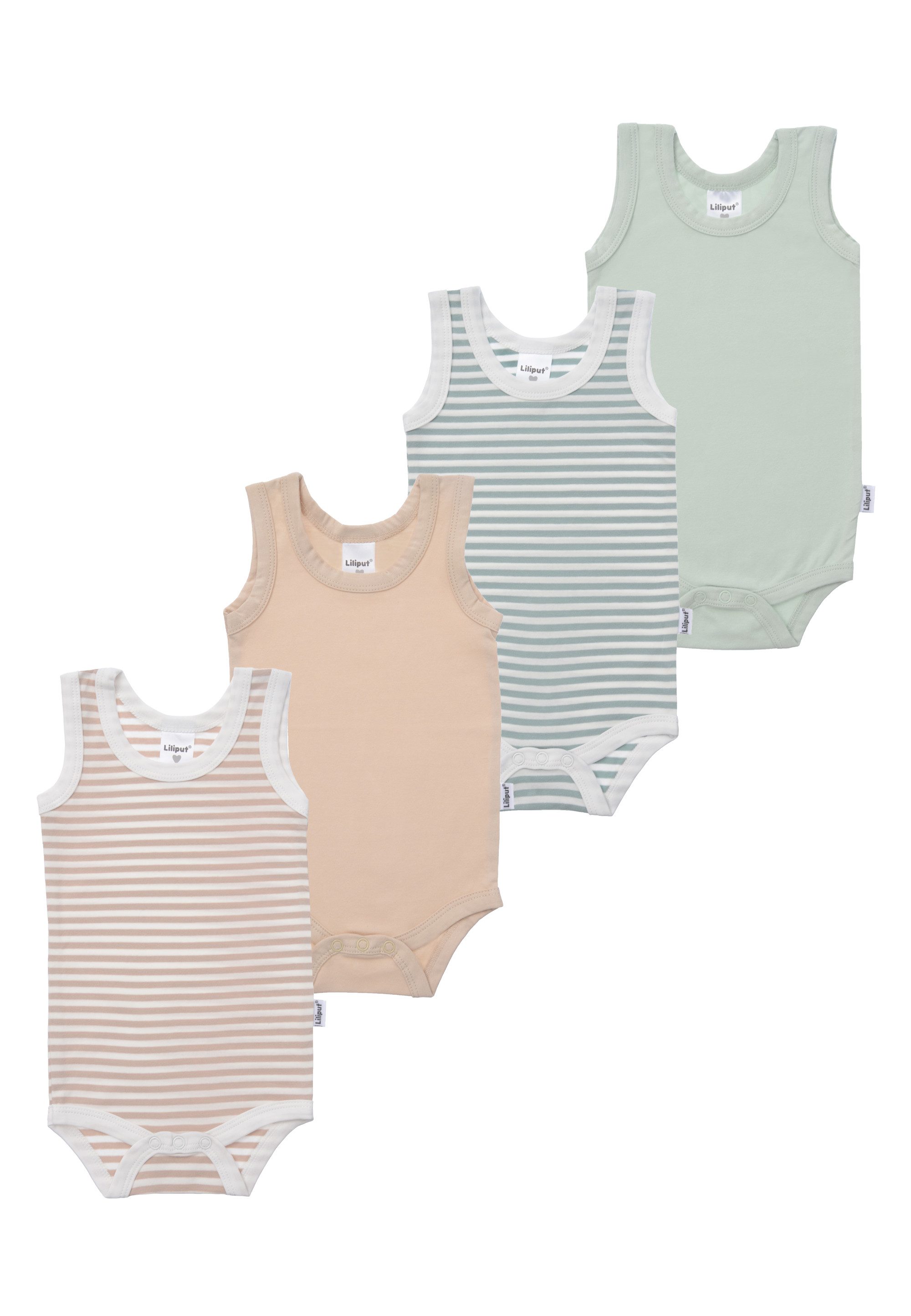 Liliput Body (4-tlg) 4er-Pack mit angenehmem Rundhalsausschnitt