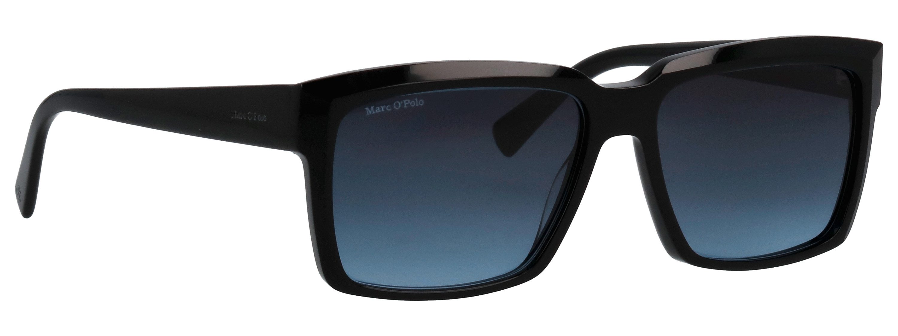 Marc O'Polo Retrosonnenbrille (1-St) Bold Form, dunkle Verlaufstönung – Bild 3 von 4
