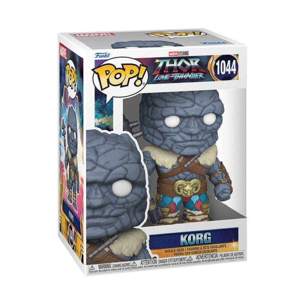 Funko and POP! Funko Love #1044 Marvel: Korg Actionfigur - Thor Thunder
