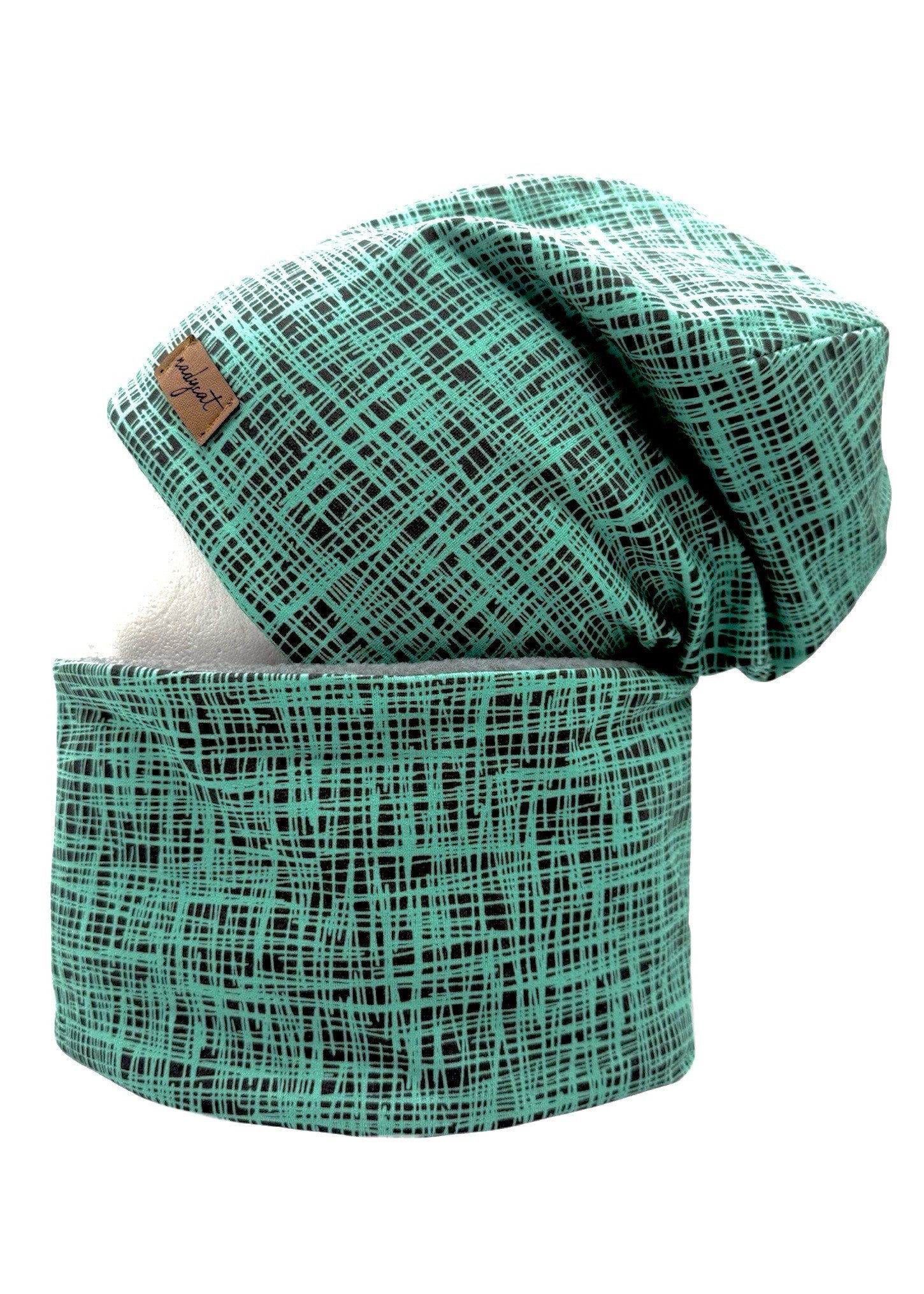 Beanie STRIPES mint