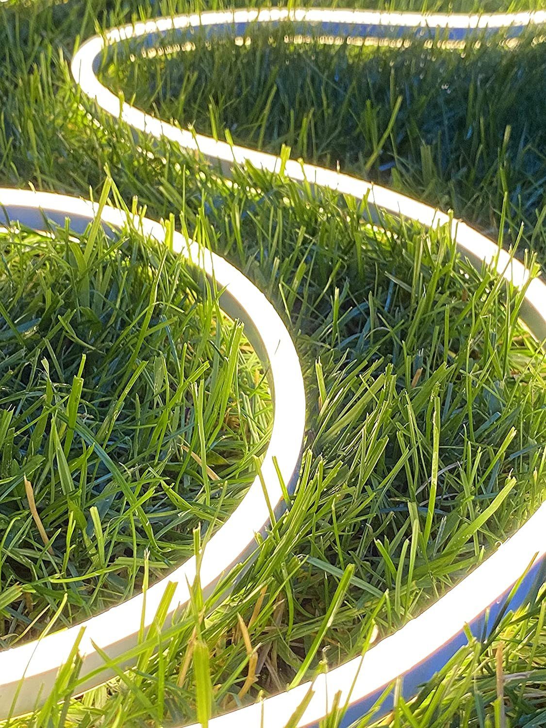 Ogeled LED Lichtleiste Neon Strip Wasserfest 230V Dimmbar Kaltweiß Warmweiss Warmweiß
