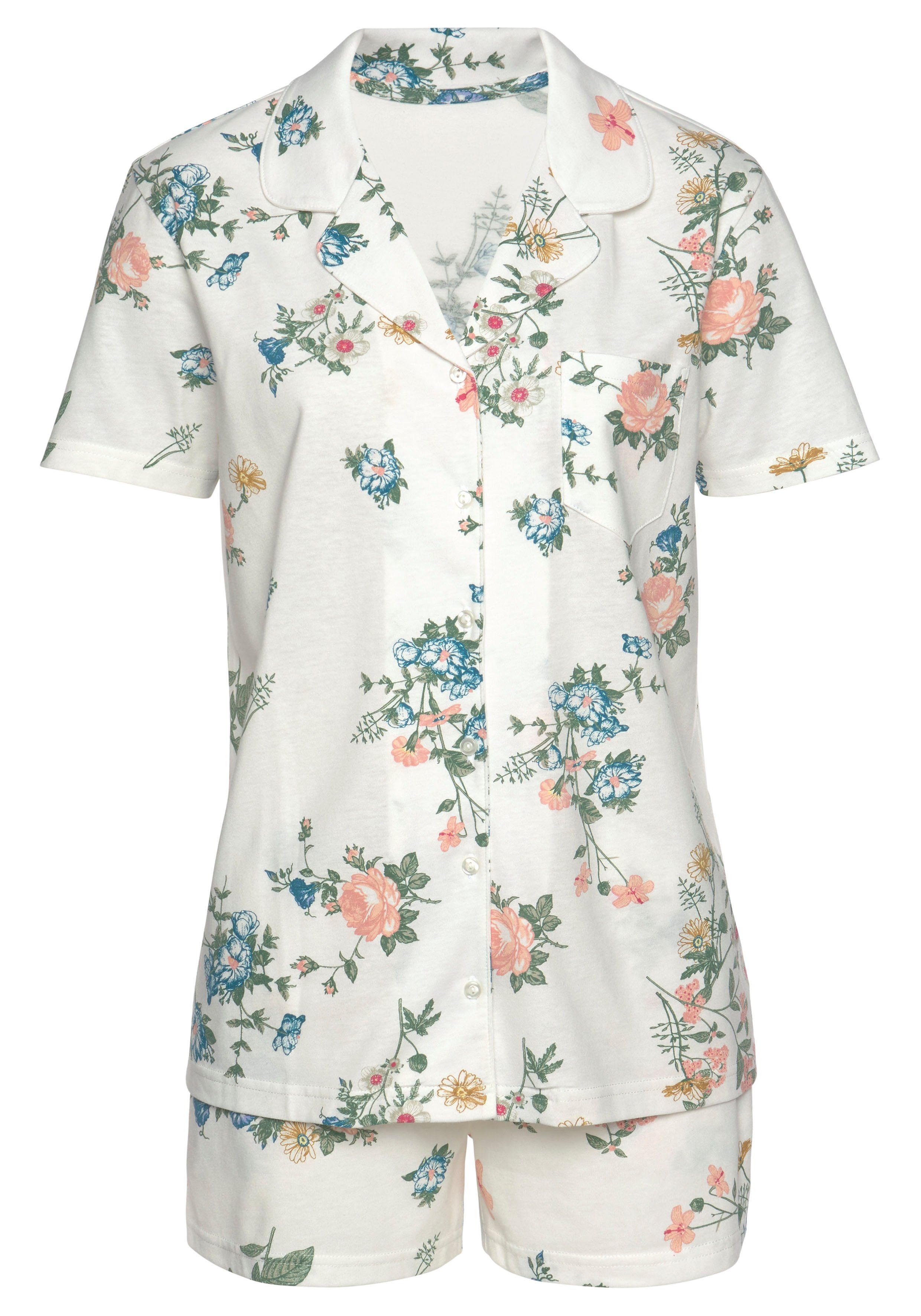 Vivance Dreams Shorty (2 tlg) mit Allover Print günstig online kaufen