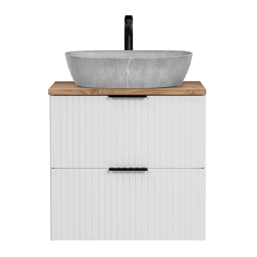 Lomadox Waschtisch ADELAIDE-56-WHITE, 60cm, weiß mit günstig online kaufen