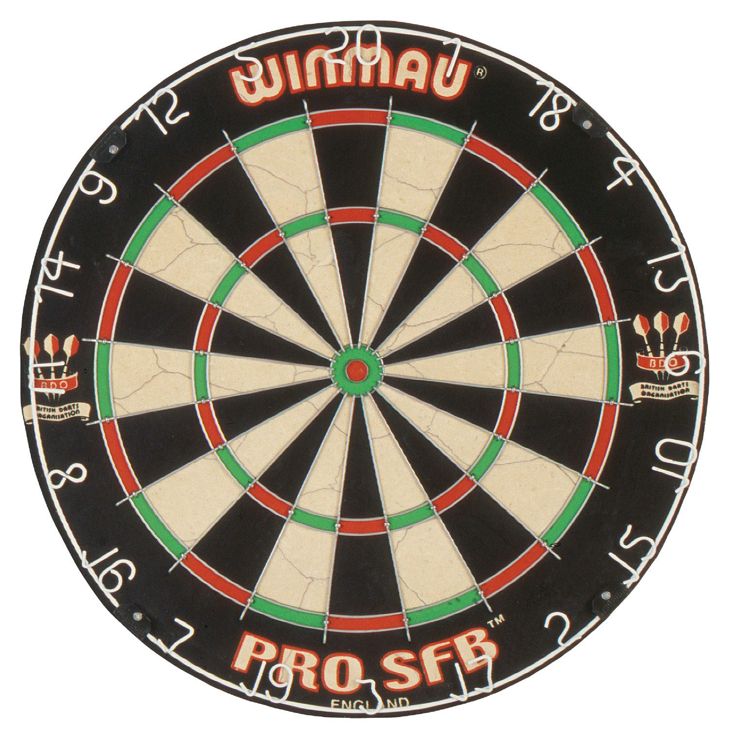 Winmau Dartscheibe Dartboard Original PRO-SFB, (Packung)
