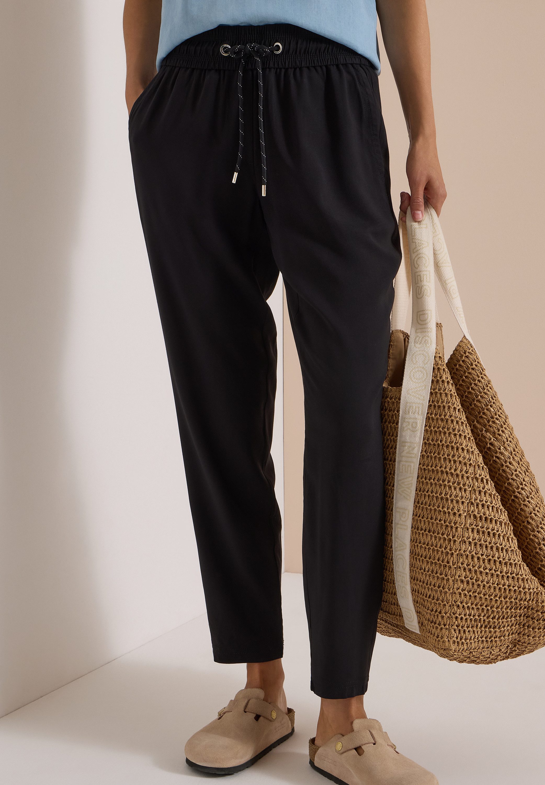 CECIL Stoffhose im Loose Fit