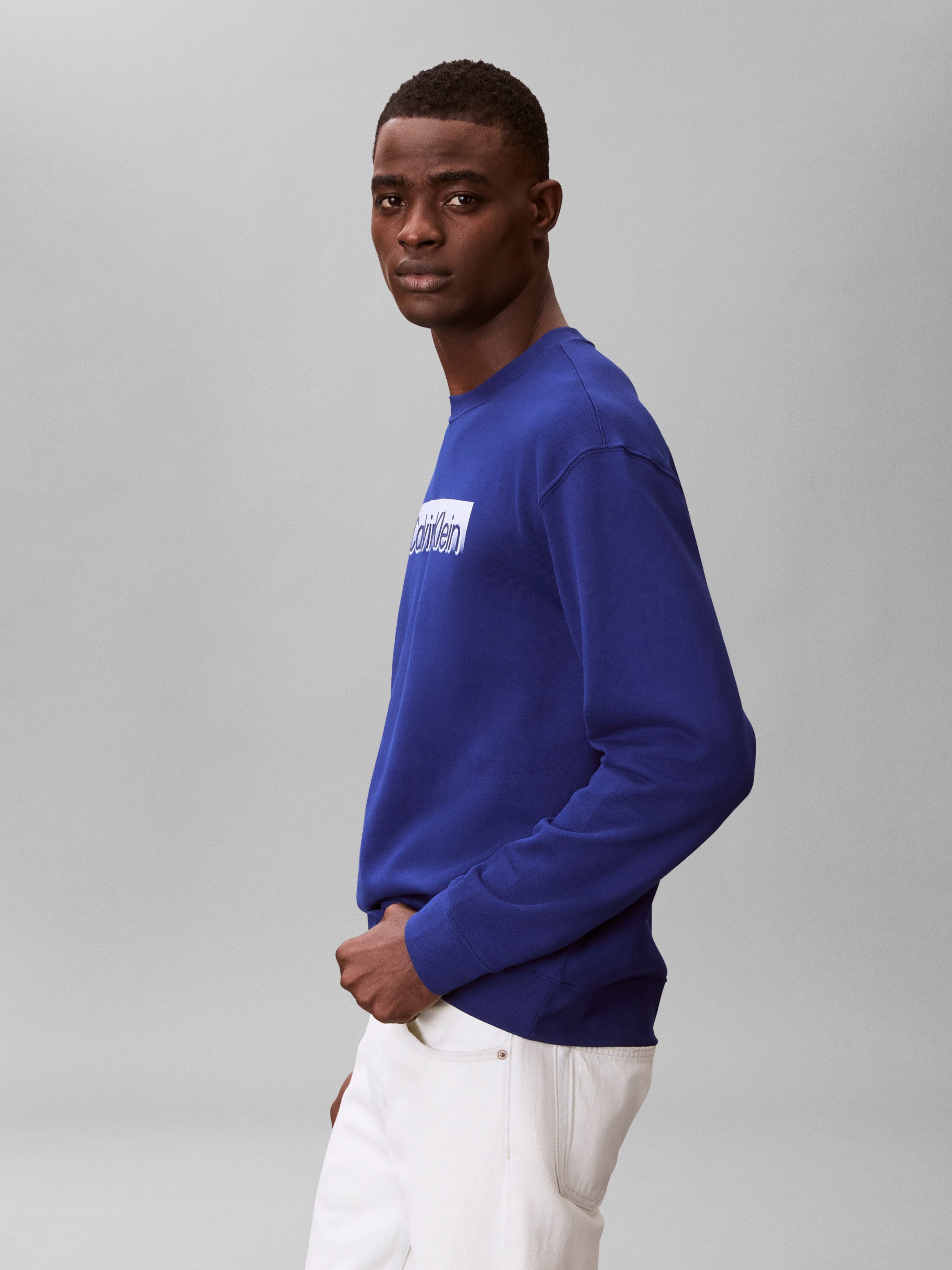 Calvin Klein Jeans Sweatshirt EU SPORTSWEAR GRAPHIC CREWNECK Regular fit mit Logodruck – Bild 3 von 5