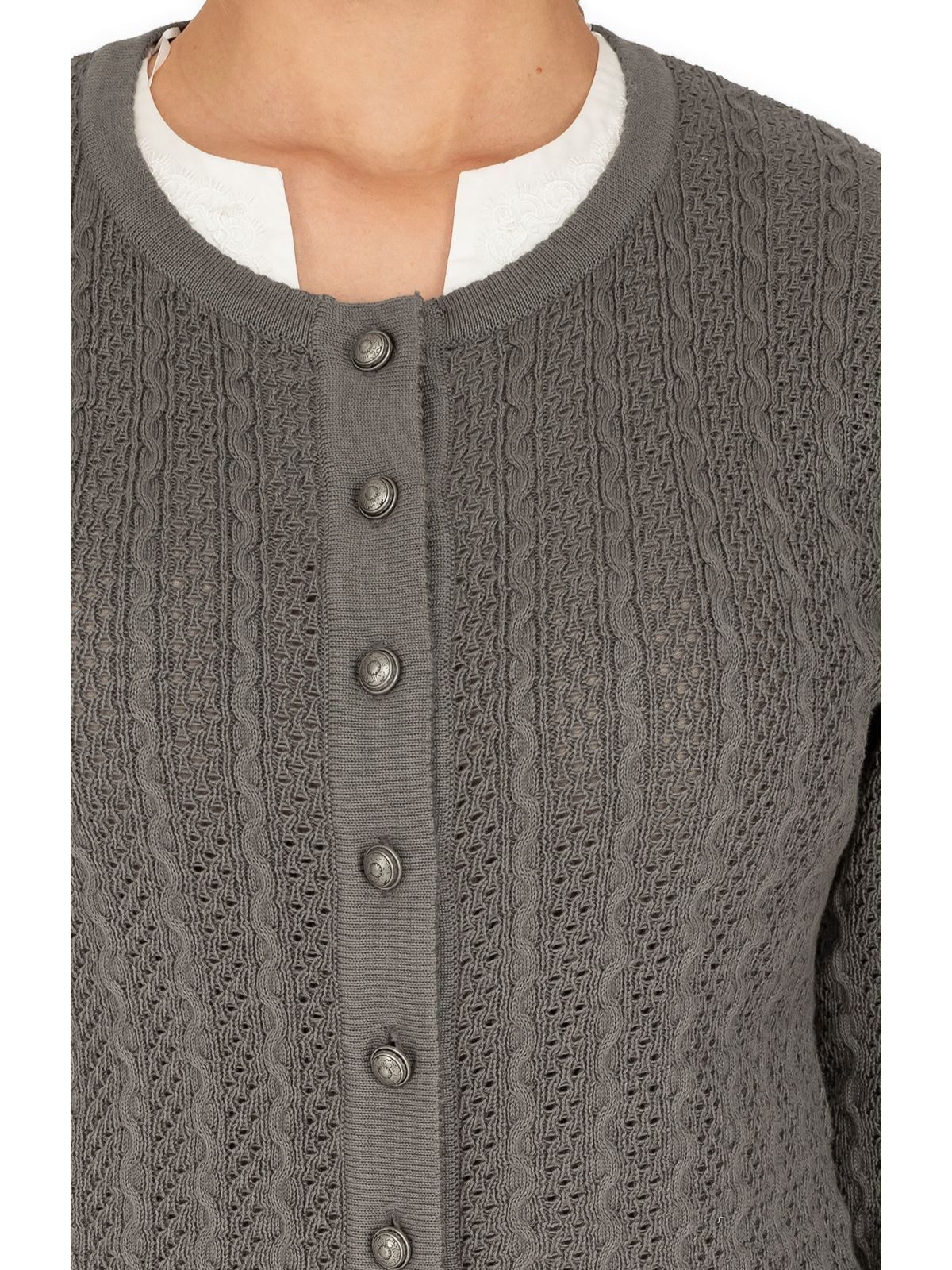 OS Trachten Trachtenstrickjacke 457000-7019 günstig online kaufen