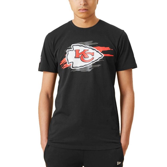 New Era Print-Shirt Tear Logo NFL Kansas City Chiefs