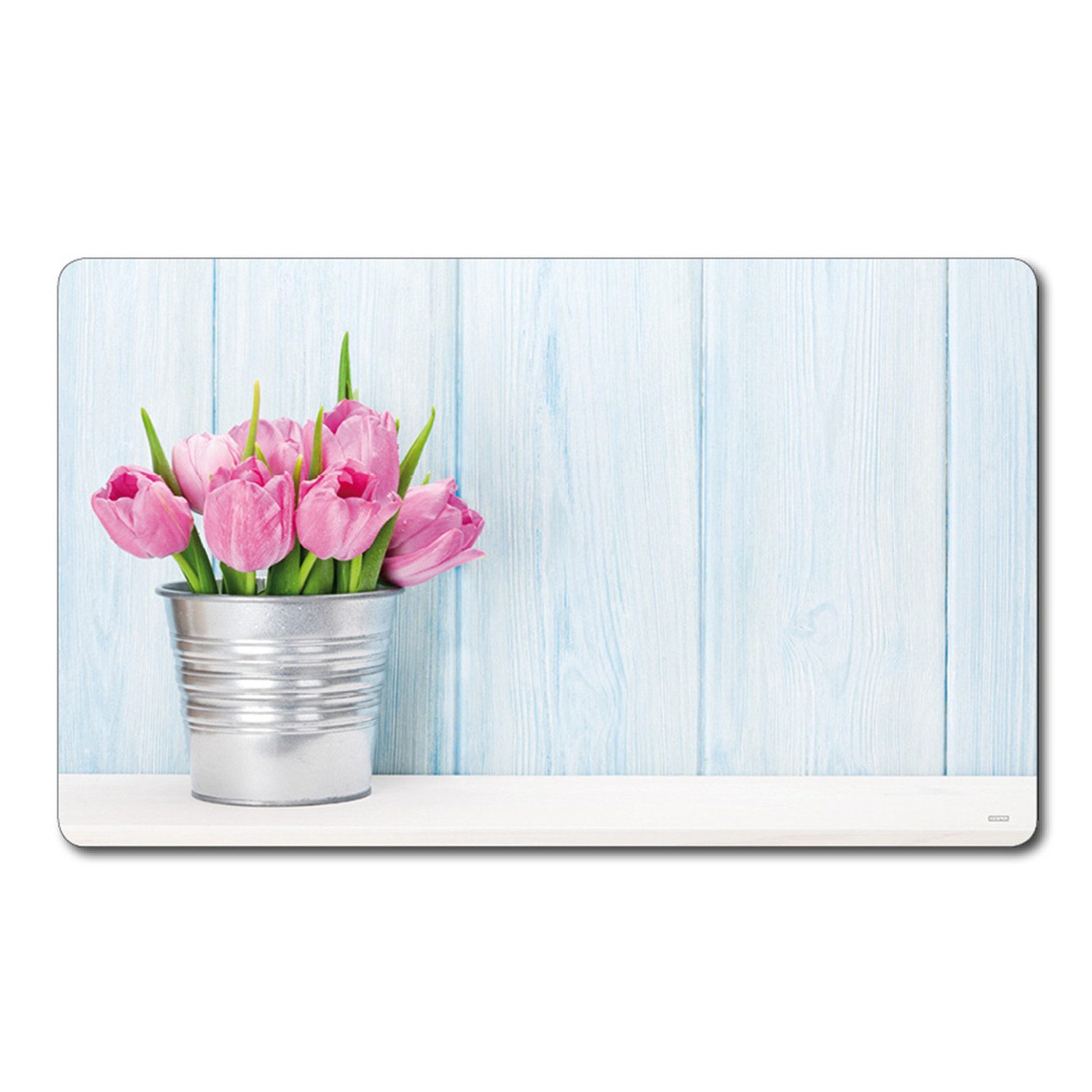 Kesper Frühstücksbrett Dekor-Frühstücksbrettchen, Tulpen