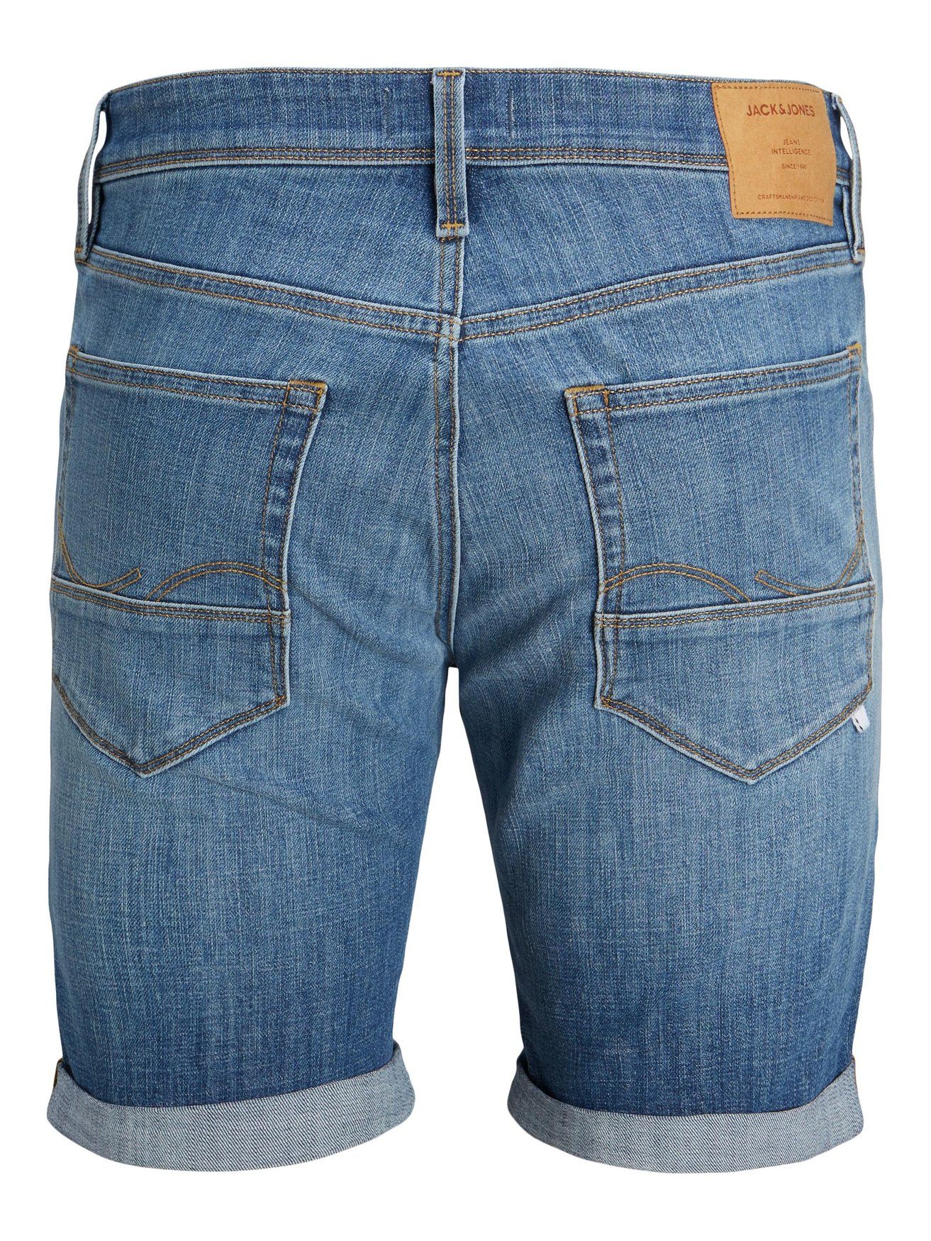 Jones Jones Jeans & Jack Shorts Size in 6014 & Blau Jeansshorts Knielang Plus Plus Jack JJIRICK