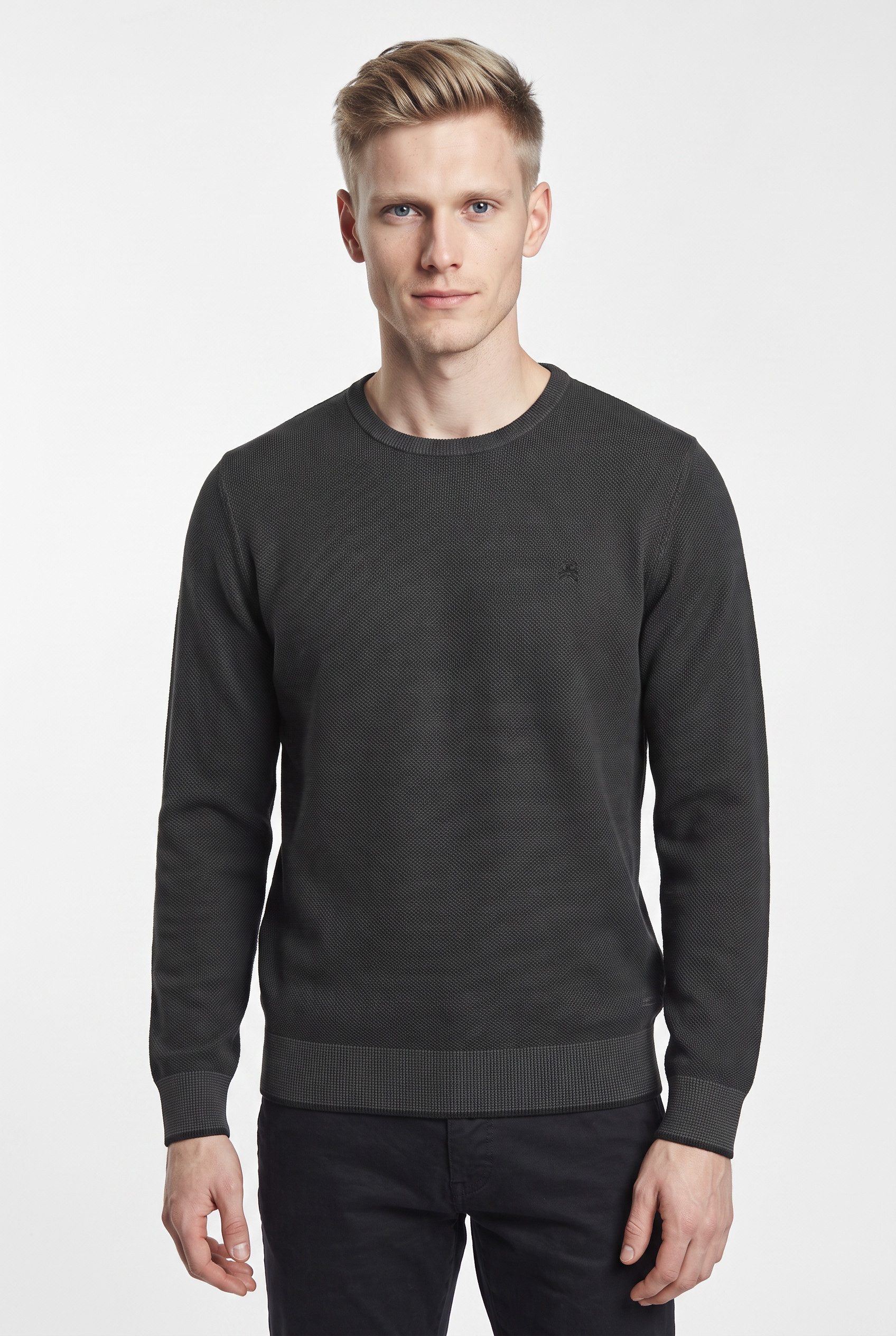 LERROS Strickpullover mit Rippbündchen