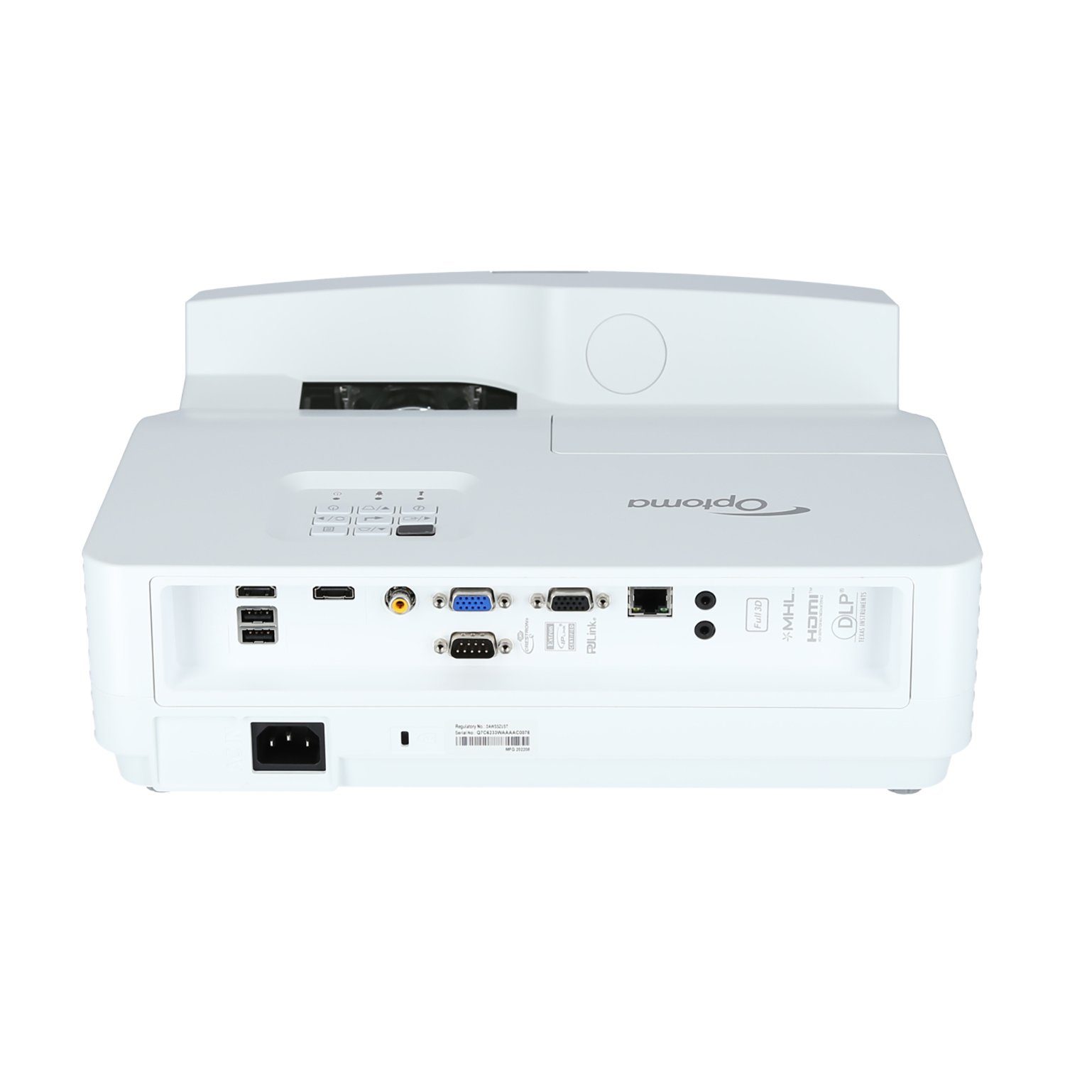 Optoma W340UST Beamer (4000 lm, 22000:1, 1280 x 800 px)