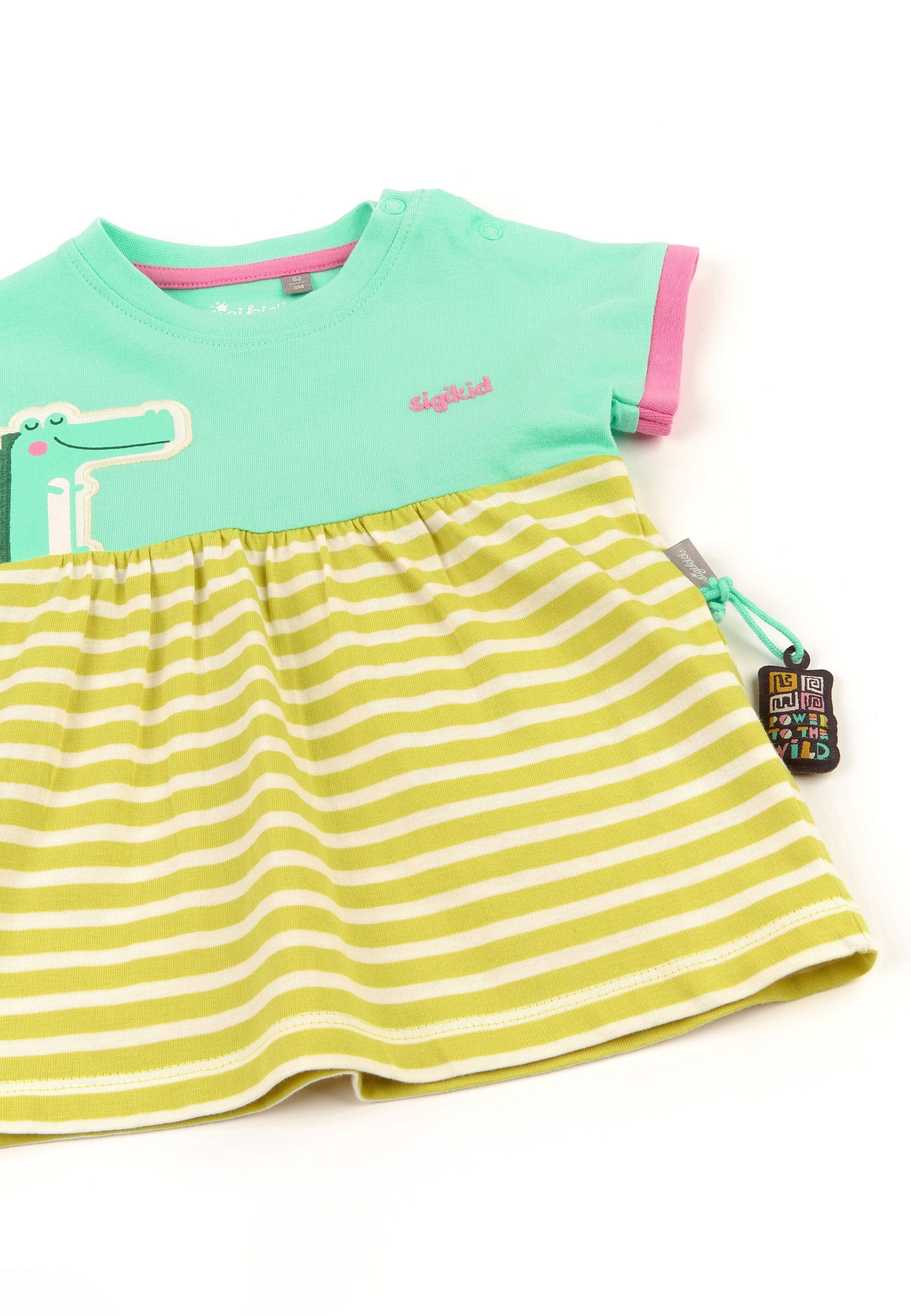 gelb Baby Sigikid kurzarm Sommerkleid (1-tlg) Sommerkleid, Kleid