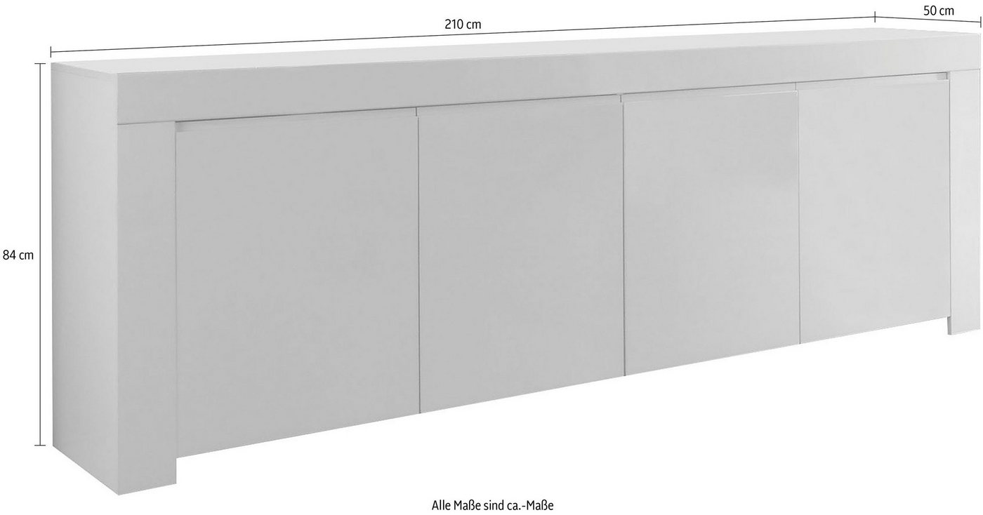 LC Sideboard »Amalfi«, Breite 210 cm-HomeTrends