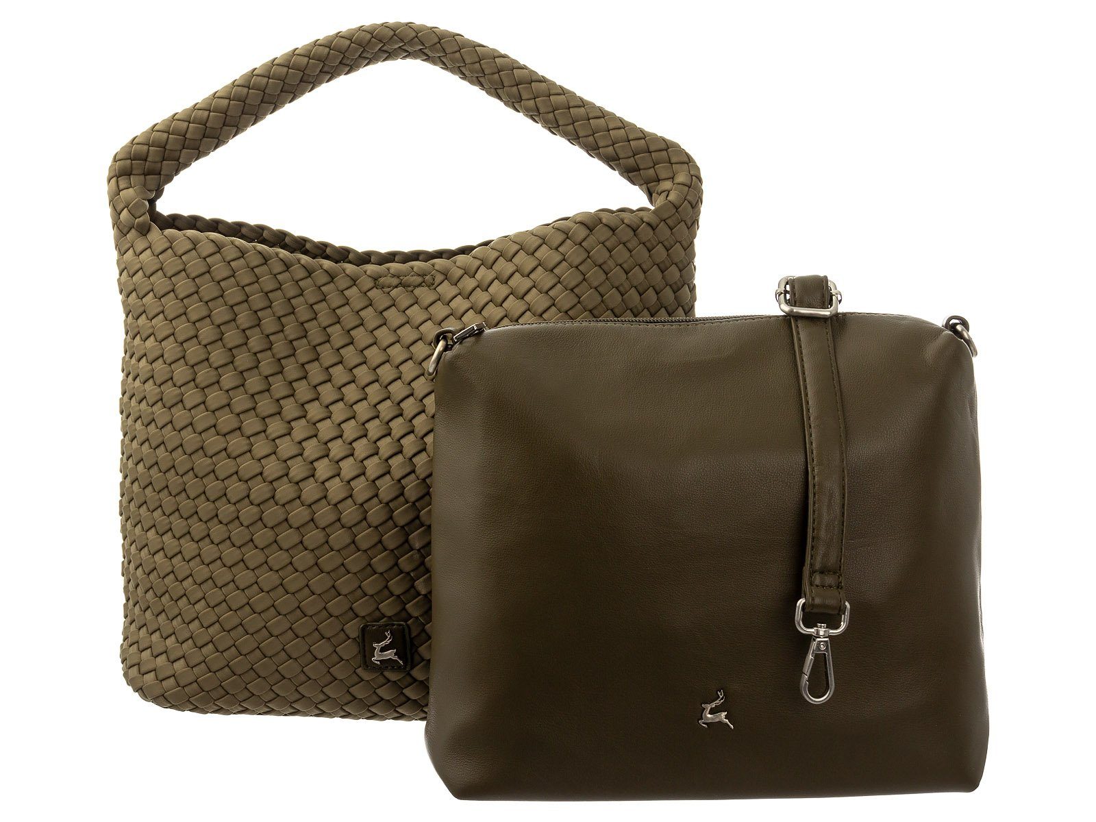 Prato Shopper LM Joyce S973-W Neopren Umhängeteasche Bag in Bag (ein Stück, 1-tlg., 2tlg), Bag in Bag