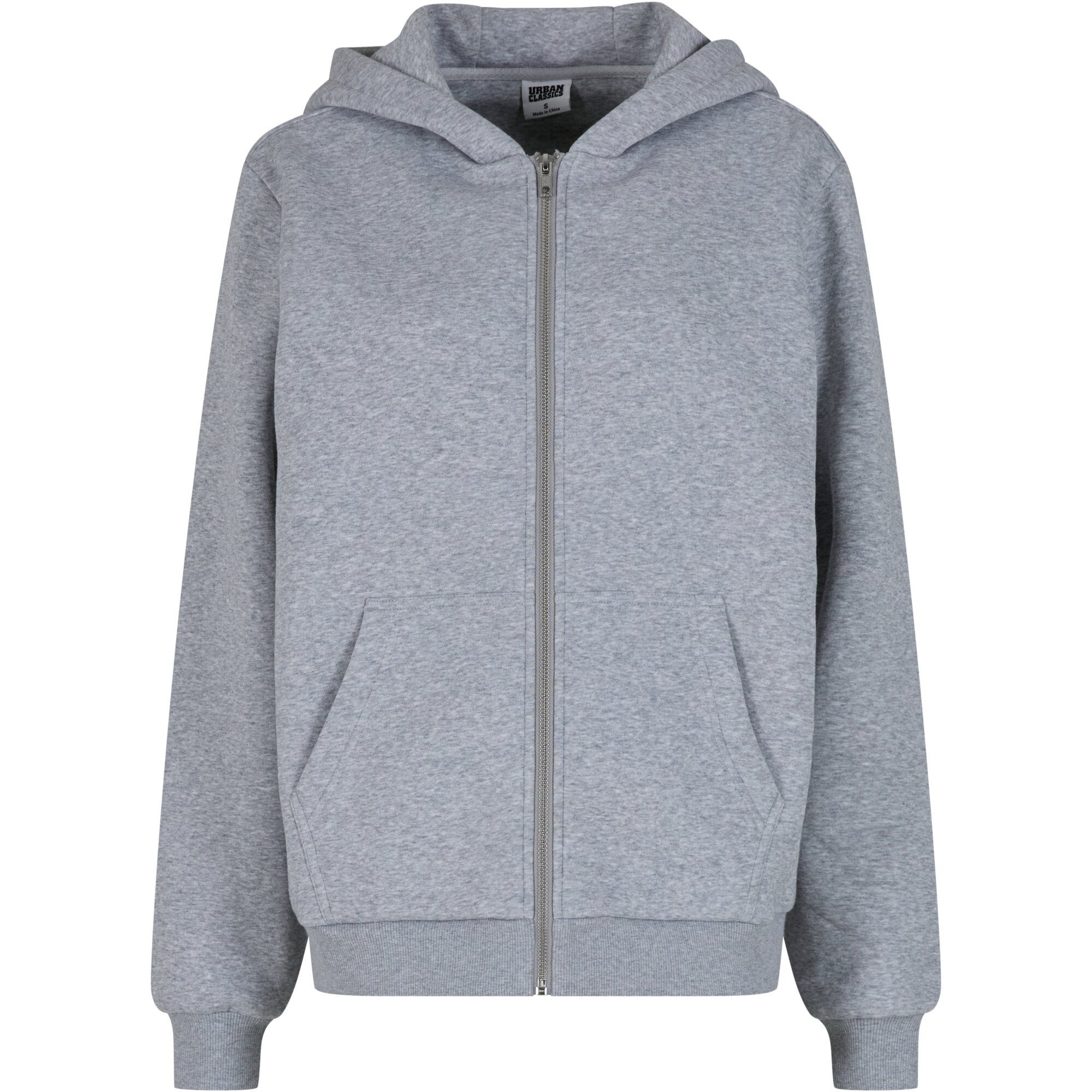 URBAN CLASSICS Kapuzensweatjacke Urban Classics Ladies Fluffy Zip Hoody (Kapuzensweatjacke, Kapuzensweatjacke, Sweatjacke, Zip Hoody)
