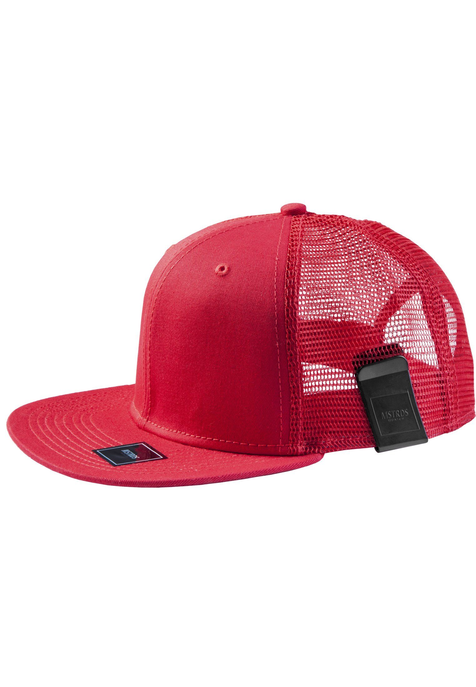 Flex Cap red MSTRDS Trucker Cap Accessoires Snapback MoneyClip