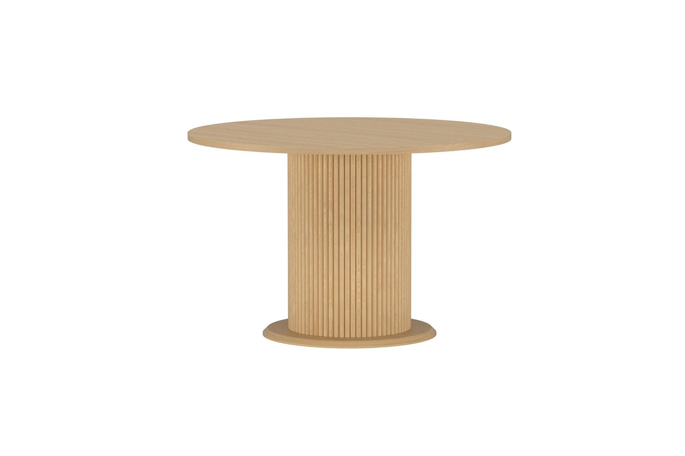 Venture Home Esstisch Reko Esstisch Ø120 cm Natur. (1-St)