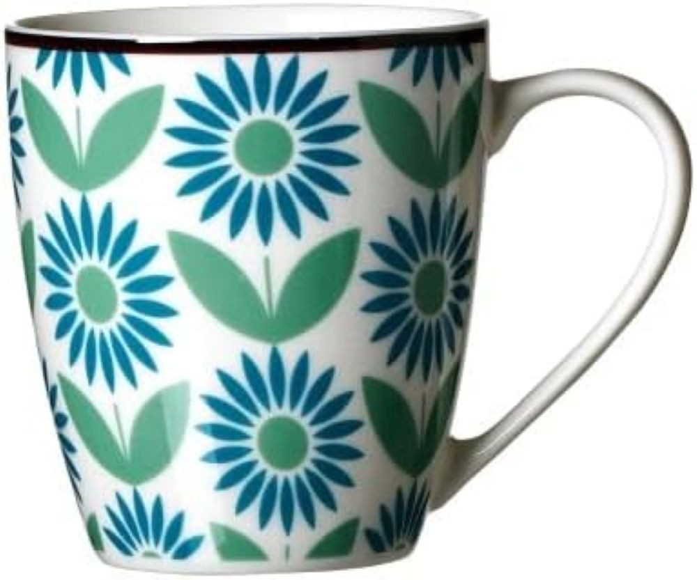 Ritzenhoff & Breker Becher Vogel, Tukan, Tasse, / Home / Scandi, Tee-Kaffeebecher, 1-tlg., Porzellan Skandinavisch, modern, natürlich grün - Der stilvolle Kaffeebecher Scandi Grün von Ritzenhoff Breker bringt skandinavischen Charme auf den gedeckten Tisch. Mit seinem natürlichen Grünton und dem zeitlosen Design sorgt er für eine gemütliche und harmonische Atmosphäre -Pflegeleicht und alltagstauglich / Spülmaschinengeeignet und Mikrowellengeeignet, als Dankeschön, Mitbringsel, Tee-Kaffeeliebhaber, Alltag Geschenkidee