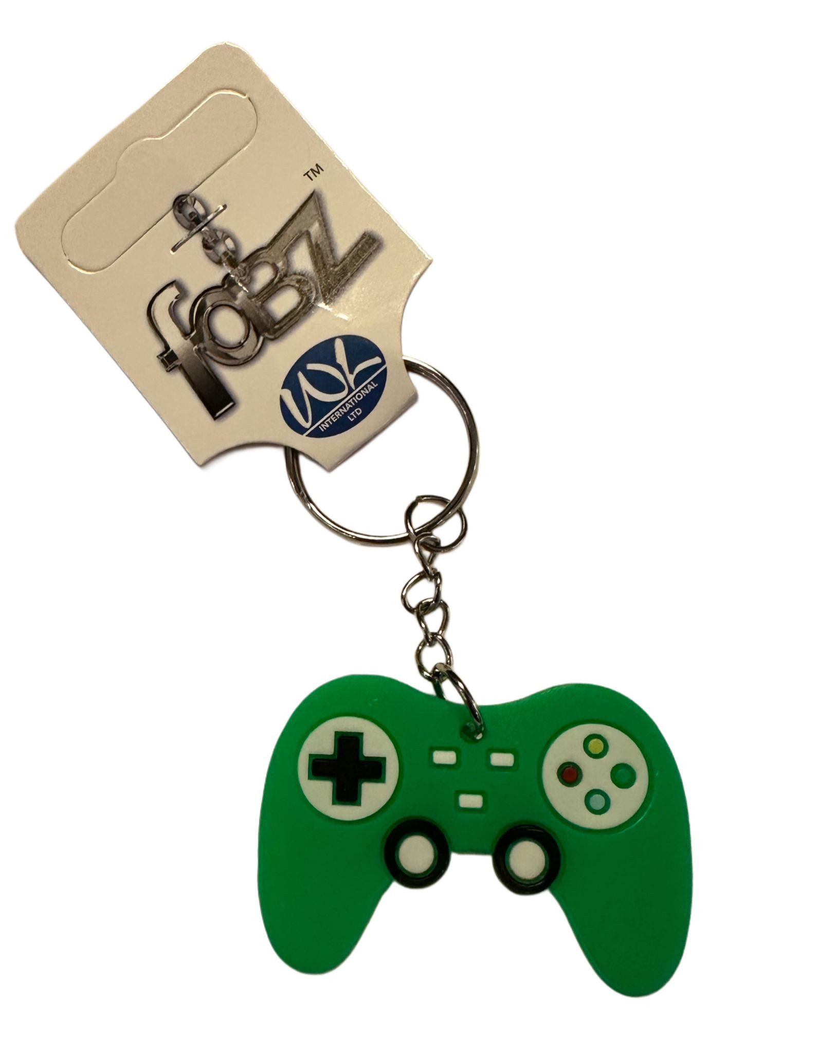Schlüsselanhänger Schlüsselanhänger Kinder Mini Anhänger keychain GameController grün