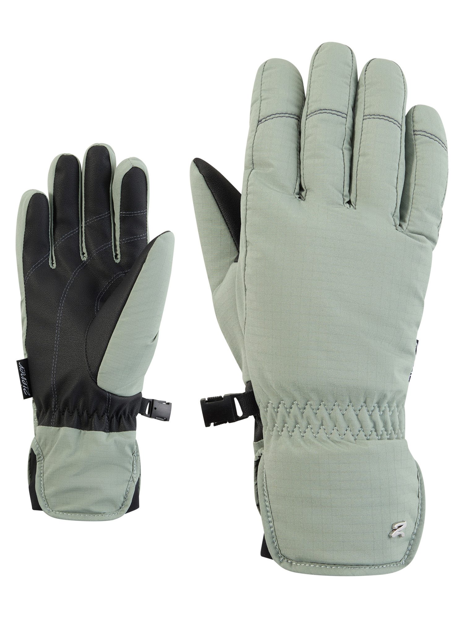 Ziener Skihandschuhe KINNYA-Z PrimaLoft® DAMEN wasserabweisend, windabweisend, extra warm, Plüschfutter