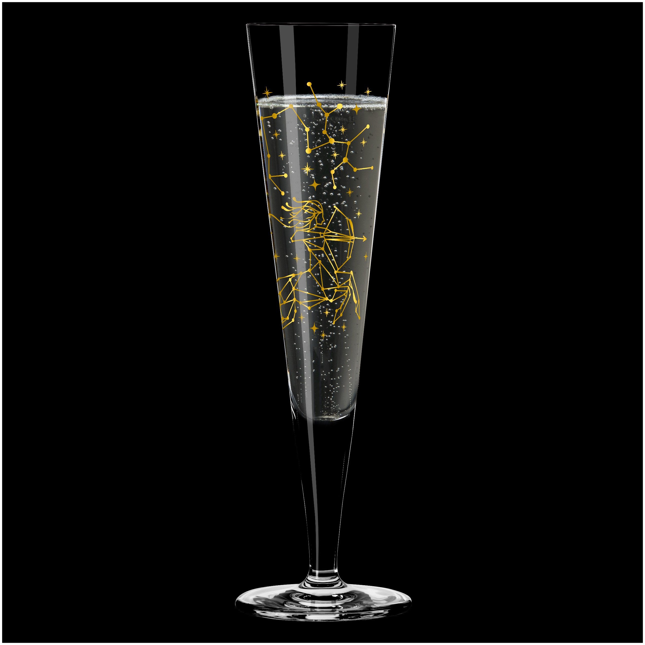 Ritzenhoff Champagnerglas Astro, Kristallglas