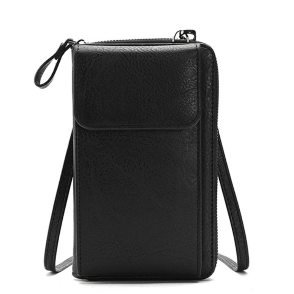 VIVIHEYDAY Smartphone-Hülle Handytasche Umhängetasche Damen Klein Geldbörse Portemonnaie, Mit einem verstellbaren und abnehmbaren Schultergurt